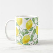 Waterverf Lemon Koffiemok (Links)