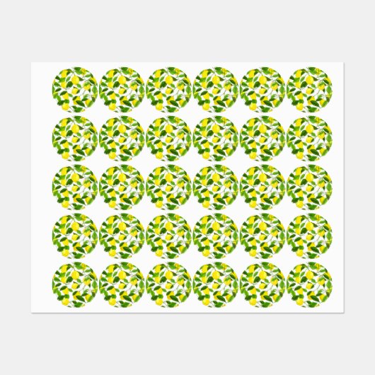 Waterverf Lemon Labels (Vel)