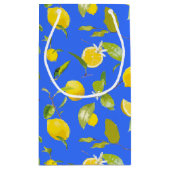 Waterverf Lemon & Leaves 13 Klein Cadeauzakje (Achterkant)