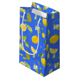 Waterverf Lemon & Leaves 13 Klein Cadeauzakje