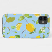 Waterverf Lemon & Leaves 3 Case-Mate iPhone Case (Achterkant (horizontaal))