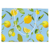 Waterverf Lemon & Leaves 3 Groot Cadeauzakje (Achterkant)