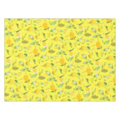 Waterverf Lemon & Leaves 4 Tafelkleed (Voorkant (Horizontaal))