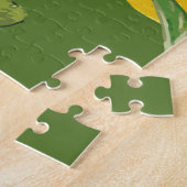 Waterverf Lemon & Leaves 5 Legpuzzel (Zijkant)