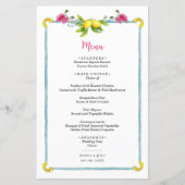 Waterverf Lemon Mediterranean Wedding (Voorkant)