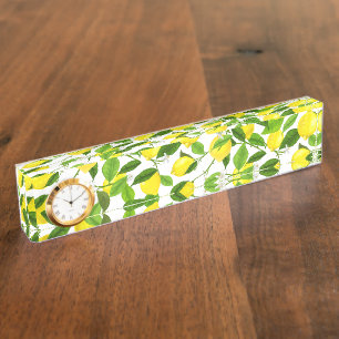 Waterverf Lemon Naambordje