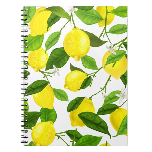 Waterverf Lemon Notitieboek (Voorkant)