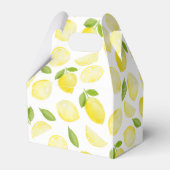 Waterverf Lemon Party Favor Box Bedankdoosjes (Achterkant)