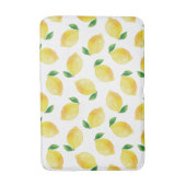 Waterverf Lemon Patroon Badmat (Voorkant Verticaal)