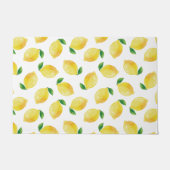 Waterverf Lemon Patroon Deurmat (Voorkant)