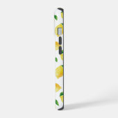 Waterverf Lemon Patroon iPhone 15 Case (Linkerkant)