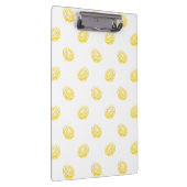 Waterverf Lemon Patroon Klembord (Rechts)