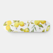 Waterverf Lemon Patroon Persoonlijk Skateboard (Horizontaal)