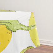 Waterverf Lemon Patroon Tafelkleed (Voorbeeld)