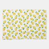 Waterverf Lemon Patroon Theedoek (Horizontaal)