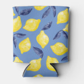 Waterverf Lemon Pattern Citrus Blikjeskoeler (Voorkant)