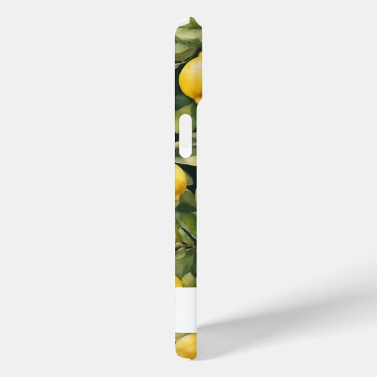 Waterverf Lemon Pattern Citrus Case-Mate iPhone Case (Achterkant / Rechts)