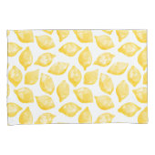 Waterverf Lemon Pattern Citrus Kussensloop (Voorkant-Rechts)