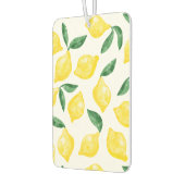 Waterverf Lemon Pattern Citrus Luchtverfrisser (Links)