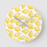Waterverf Lemon Pattern Citrus