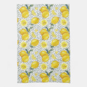 Waterverf Lemon Pattern Kitchen Theedoek (Verticaal)