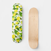 Waterverf Lemon Persoonlijk Skateboard (Voorkant)