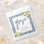 Waterverf Lemon Positano Vrijgezellenfeest Bedankzakje (Geknipt)