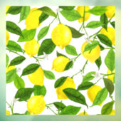 Waterverf Lemon Raamsticker (Vel 3)