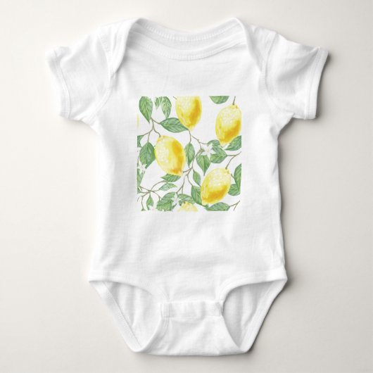 Waterverf Lemon Romper (Voorkant)