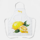 Waterverf Lemon Schort (Voorkant)