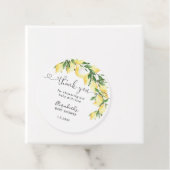 Waterverf Lemon Shower - Dank u voor de labels (In situ)