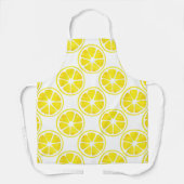 Waterverf Lemon Slice Pattern Schort (Voorkant)