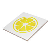 Waterverf Lemon Slice Tegeltje (Zijkant)