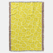 Waterverf Lemon Slices Deken (Voorkant Verticaal)