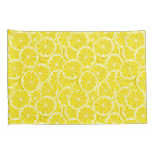 Waterverf Lemon Slices Kussensloop (Achterkant-Rechts)