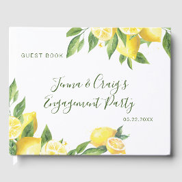 Waterverf Lemon speciale plaats Gastenboek