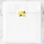 Waterverf Lemon Sticker (Tas)