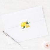 Waterverf Lemon Sticker (Envelop)
