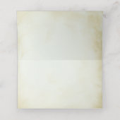 Waterverf Lemon Theme Kaarten plaatsen Formele din Plaatskaartje (Binnenkant ongevouwen)