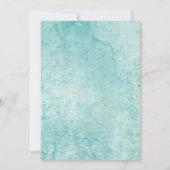 Waterverf Lemon Theme Vrijgezellenfeest Kaart (Achterkant)