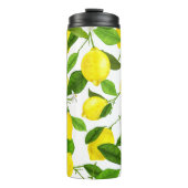 Waterverf Lemon Thermosbeker (Voorkant)