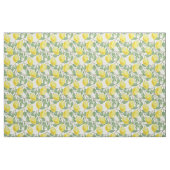 Waterverf  Lemon Tree Summery Pattern Stof (Fat Quarter)