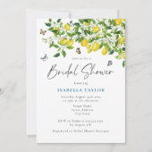 Waterverf Lemon Vrijgezellenfeest Kaart (Voorkant)