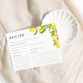 Waterverf Lemon Vrijgezellenfeest Recipe