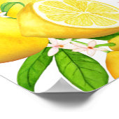 Waterverf Lemon Vrijgezellenfeest Welkom Poster (Hoek)