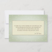 Waterverf Lemons Botanical Dank u kaart (Achterkant)