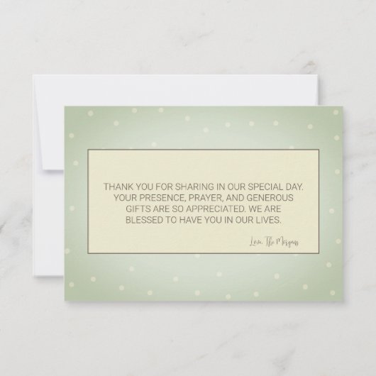 Waterverf Lemons Botanical Dank u kaart (Achterkant)