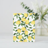 WATERVERF LEMONS BRIEFKAART (Staand voorkant)