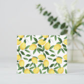 WATERVERF LEMONS BRIEFKAART (Staand voorkant)