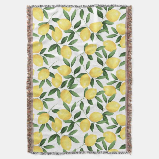 WATERVERF LEMONS DEKEN (Voorkant Verticaal)